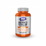 NOW FOODS Arginine 500 mg - Citrulline 120 caps