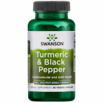 Swanson Turmeric - Black Pepper  60caps