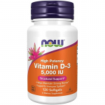 NOW Vitamin D3 5000  120 caps.