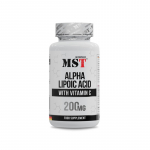MST Alpha Lipoic Acid with vitamin C 200mg 60caps