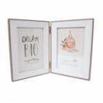 Pildiraam 2x RAAMAT, 13x18cm, tume