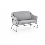 SOFT 2 XL kahekohaline lamamistool, must raam, helehall (1p=1tk)