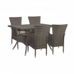 Aiam&ouml;&ouml;bel PALOMA laud ja 4 tooli