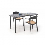 Ristk&uuml;likukujuline laud BOSCO, must