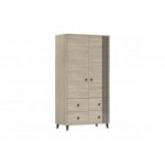 Riidekapp 4S2D 06 - FOX Sonoma tamm Sonoma tamm