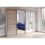 Idzczak Riidekapp VISTA 05 -150 cm (sonoma) Tamm Sonoma + Peegel Tamm sonoma Profile LED 150