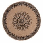 Lauamatt SOL D41cm, muster must, mix