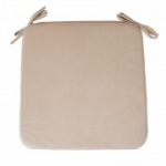 Toolipadi VELVET 39x39x2,5cm, beež