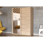 Idzczak riidekapp HIT 150 Sonoma tamm + peegel Sonoma tamm