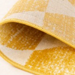 Vaip SANFORD-2, 133x190cm, kollane romb