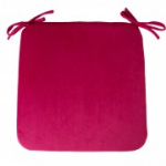 Toolipadi VELVET 39x39x2,5cm, tumeroosa