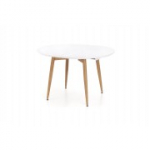 Pikendatav laud CALIBER pikendatav laud valge / tamm san remo