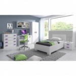 Idzczak Lastem&ouml;&ouml;bli komplekt SMYK I White + Purple + White