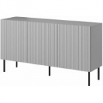 ASENSIO KM-1 kummut helehall, jalad: must