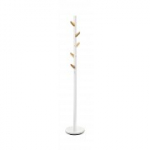 W66 riidepuu, valge/naturaalne