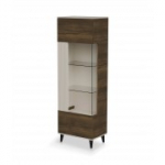 RANDOM 2 W-1 vitriinkapp, v&auml;rvus: ka&scaron;miir / p&auml;hkel / must