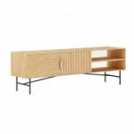 TV-laud BASSEL 160x40xH50cm, 3D melamiin