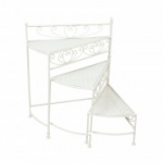 Riiul SANDY 55x30xH66cm, antiikvalge