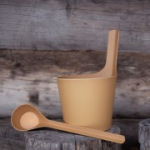 Saunakauss vahukulbiga RENTO PISARA BIO kollane