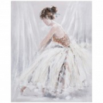 &Otilde;limaal 80x100cm, naine valges kleidis