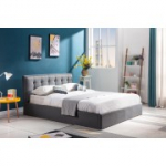 Voodi PADVA 160 cm sahtlitega hall (2tk = 1tk)