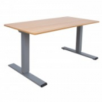 Kirjutuslaud ERGO OPTIMAL 2 mootoriga 140x70cm, hikkori