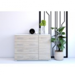 Idzczak Kummut FRIDA 02 1D4S BS Sonoma tamm valge