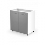 VENTO D-80/82 kapi alumine esipaneel: helehall (1p=1tk)