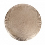 Lauamatt BUBBLES D38cm, kuldne