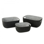 Karp LIDA POP 32x24xH14cm, tumehall
