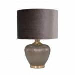 Laualamp LUXO H52cm, hallikaspruun/kuldne
