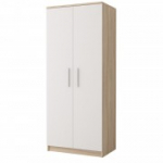 Riidekapp 2-ukseline OMEGA III 06 2D sonoma tamm/valge