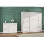 Riidekapi komplekt ALBA II ja kummut FRIDA 01