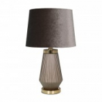 Laualamp LUXO H49,5cm, hallikaspruun/kuldne