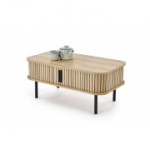 ANGELINA kohvilaud, naturaalne/must