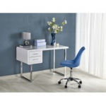 Kirjutuslaud B30 valge-kroom (1p = 1tk)