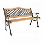 Aiapink CARTAGO 126x61xH84,5cm, puidust iste, malmraam