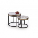 ITAKA 2 diivanilaua komplekt, hall marmor / grafiit