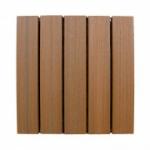 Terrassiplaadid 30x30x2,2cm, 22tk/2m, pol&uuml;puit, pruun