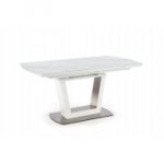 L&uuml;kandlauaplaat BLANCO - valge marmor/valge, jalg - valge (3p=1tk)