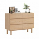 Kummut SUNNY 120x40xH85cm, tamme melamiin