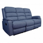 Diivan-tool MANUEL 3-kohaline, manuaalmehhanismiga, tumesinine