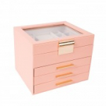 Ehtekarp SEZANE 22x18xH17,5cm, roosa