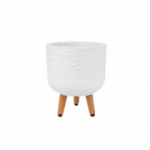 Pott FERN D24xH29,5cm jalgadel, vars