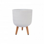 Lillepott SELENA D30xH39,5cm jalgadel, v