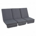 Kiigepadjad 3 tk MONTREAL 114x52x9cm, k&otilde;ht