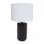Laualamp DUNIK H39cm, must