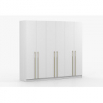 Riidekapp ROSA 6D (230 cm) valge
