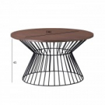 Diivanilaud FABIANO D80xH45cm