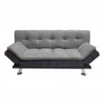 Diivanvoodi ROXY 189x88xH91cm, kattematerjal: kangas, v&auml;rvus: hall - tumehall